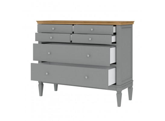 3.1.3 Комод "Ольса" 042 (серый 7042/антик 24) в Набережных Челнах