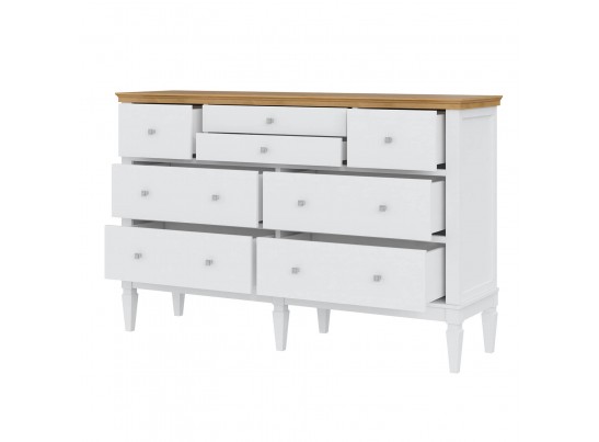 3.2.2 Комод "Ольса" 224 (белый лак/антик 24) в Набережных Челнах