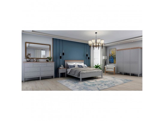 3.2.3 Комод "Ольса" 224 (серый 7042/антик 24) в Набережных Челнах