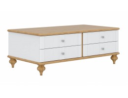 Стол журнальный "Рандеву" 04 белый