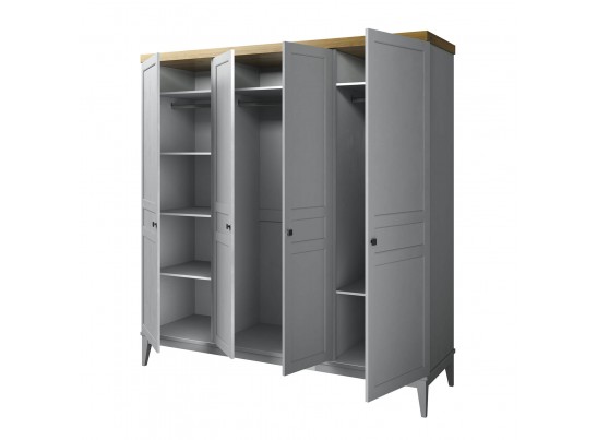 Шкаф «Бон Вояж» 40 Серый в Набережных Челнах Шкаф «Бон Вояж» 40 Серый в Набережных Челнах