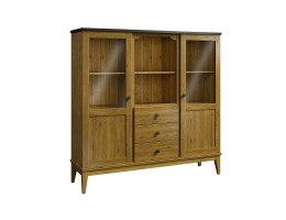 Шкаф для посуды «Бон Вояж» 203-150 антик