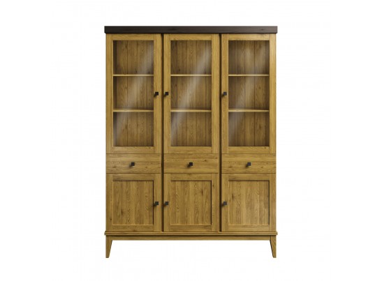 Шкаф для посуды «Бон Вояж» 333 антик в Набережных Челнах