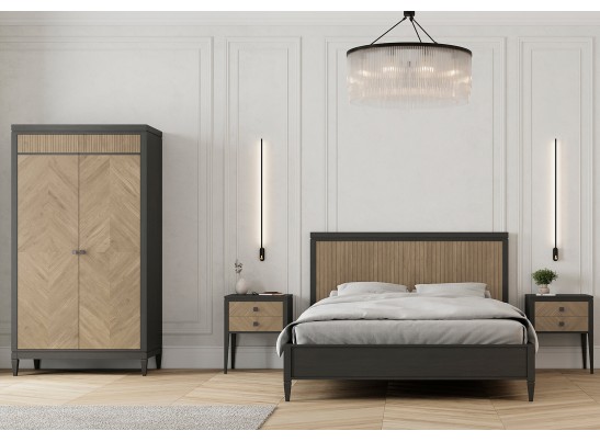 Кровать "Фокстрот" 160А рельеф в Набережных Челнах