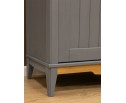 Комод 113 для прихожей Пенни серый 7046/антик 24