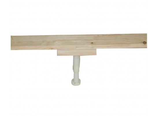 Кровать двуспальная 160х200 Пенни белый воск/антик 24