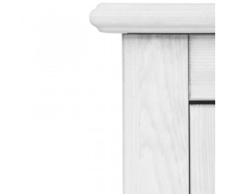 Комод-бар "Рауна" (белый воск УКВ)