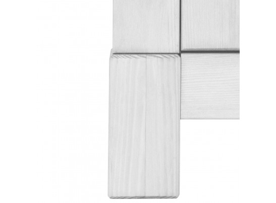 Комод-бар "Рауна" (белый воск УКВ)