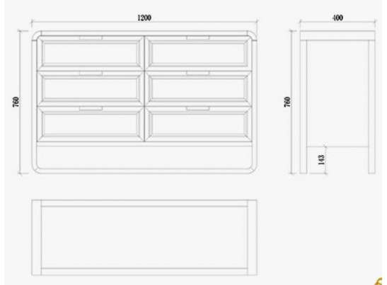 Комод NH2346 в Набережных Челнах