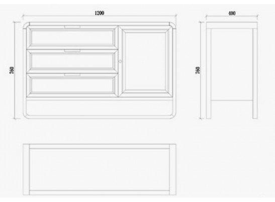 Комод NH2351N в Набережных Челнах