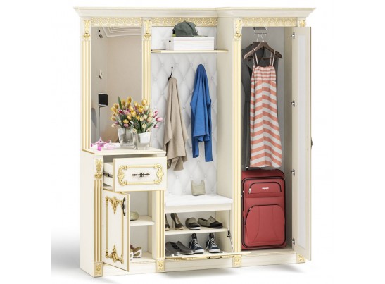 Прихожая Визит П-3 Слоновая кость в Набережных Челнах