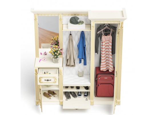 Прихожая Визит П-3 Слоновая кость в Набережных Челнах