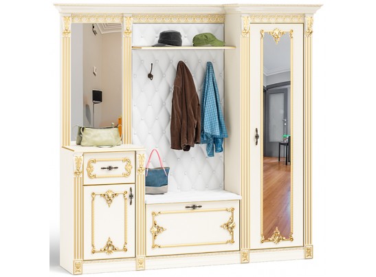 Прихожая Визит П-3 Слоновая кость в Набережных Челнах