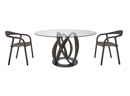 Стол обеденный "Инфинити одиночный" круглый в Набережных Челнах