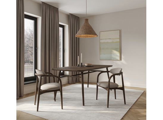 Стол из массива дуба «Тайфун»