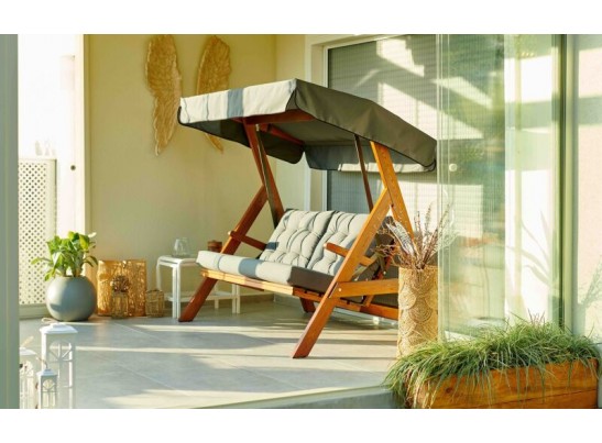 Качели Paris серые с подушками в Набережных Челнах