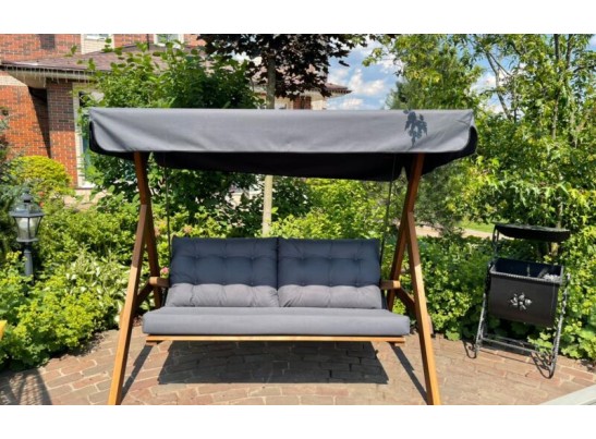 Качели Paris серые с подушками в Набережных Челнах