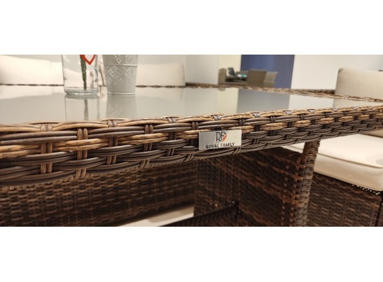 Комплект мебели KARL с обеденным столом (коричневый) в Набережных Челнах