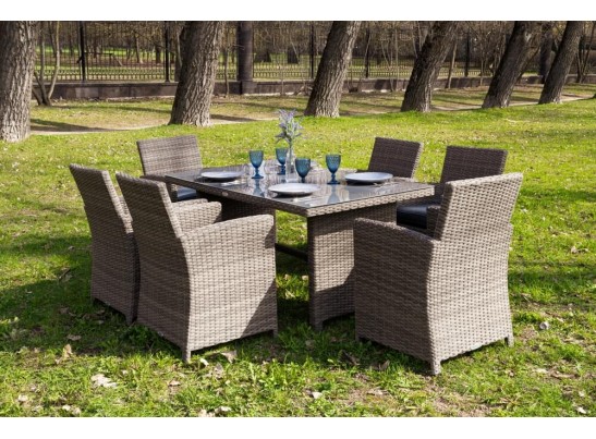 Обеденный комплект FIONA из искусственного ротанга в Набережных Челнах