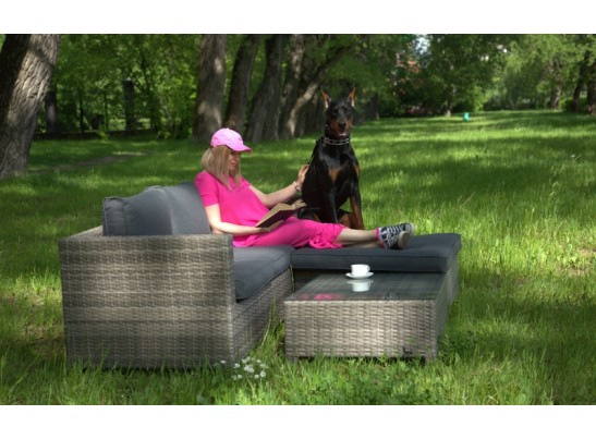 Комплект VICKY серый в Набережных Челнах