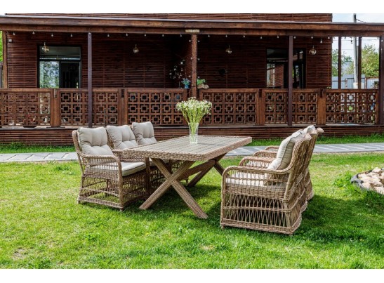 Обеденный комплект ISABELLA из искусственного ротанга в Набережных Челнах