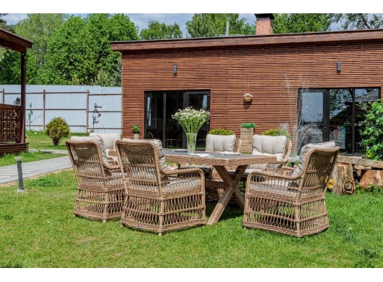 Обеденный комплект ISABELLA из искусственного ротанга в Набережных Челнах