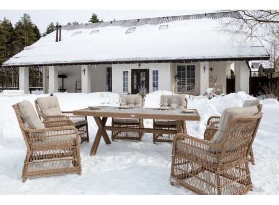 Обеденный комплект ISABELLA из искусственного ротанга в Набережных Челнах