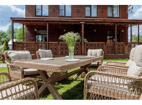 Обеденный комплект ISABELLA из искусственного ротанга в Набережных Челнах