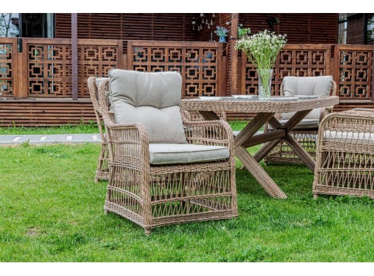 Обеденный комплект ISABELLA из искусственного ротанга в Набережных Челнах