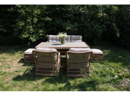 Обеденный комплект ALBERT из искусственного ротанга в Набережных Челнах