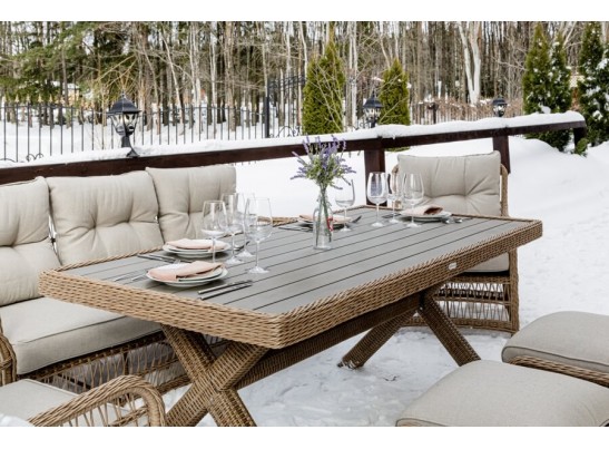 Обеденный комплект ALBERT из искусственного ротанга в Набережных Челнах