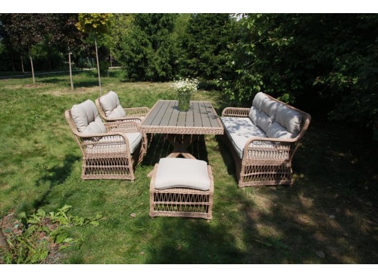 Обеденный комплект ALBERT из искусственного ротанга в Набережных Челнах