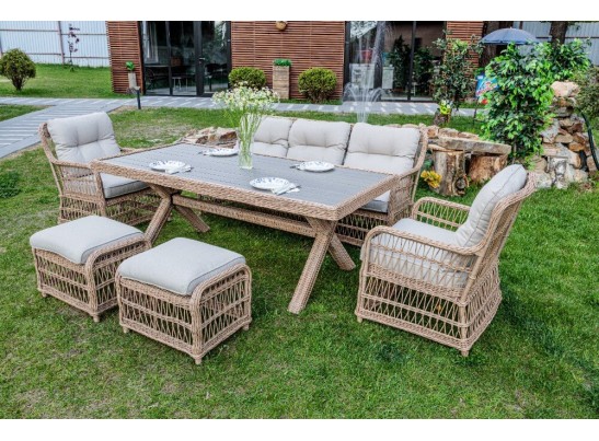 Обеденный комплект ALBERT из искусственного ротанга в Набережных Челнах