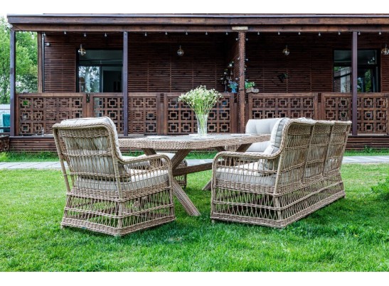 Обеденный комплект ALBERT из искусственного ротанга в Набережных Челнах