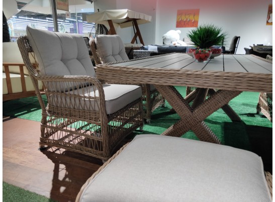 Обеденный комплект ALBERT из искусственного ротанга в Набережных Челнах