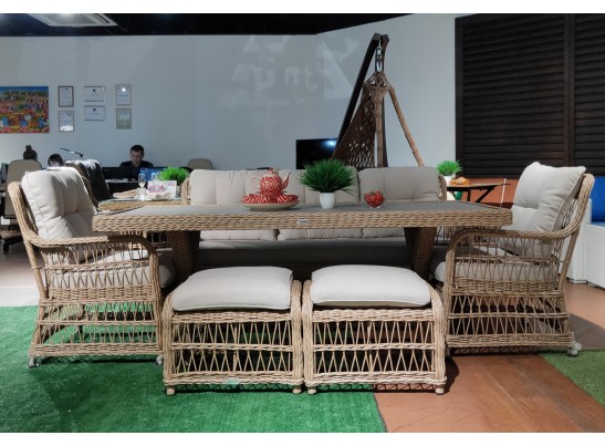 Обеденный комплект ALBERT из искусственного ротанга в Набережных Челнах