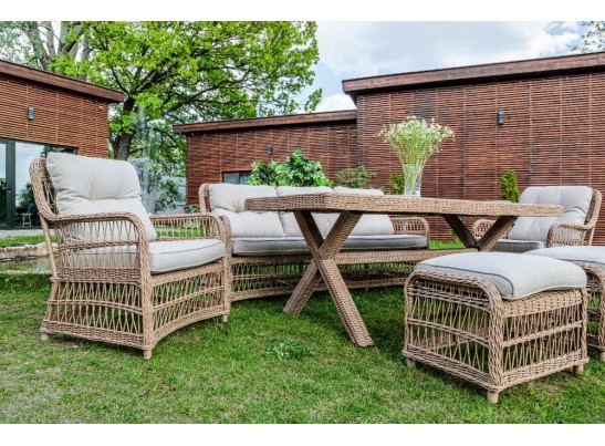 Обеденный комплект ALBERT из искусственного ротанга в Набережных Челнах