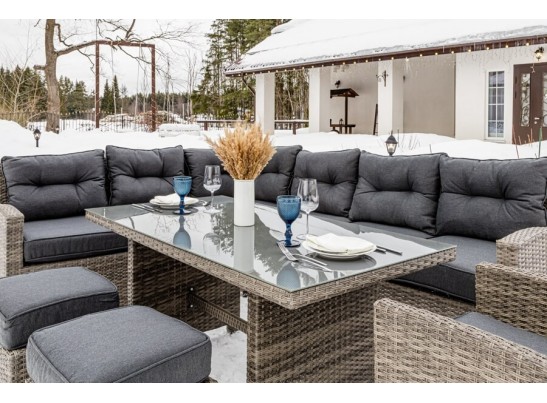 Угловой комплект Genry из искусственного ротанга в Набережных Челнах