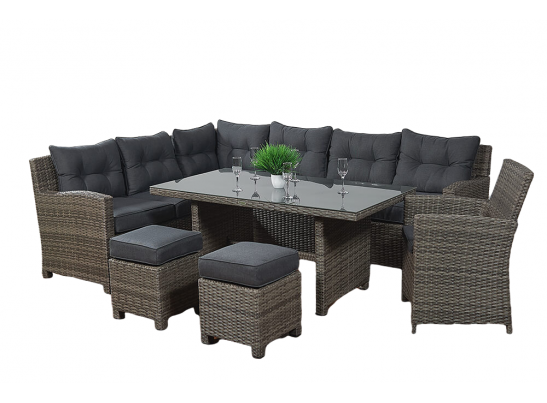 Угловой комплект Genry из искусственного ротанга в Набережных Челнах