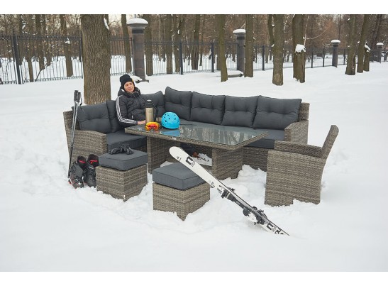 Угловой комплект Genry из искусственного ротанга в Набережных Челнах