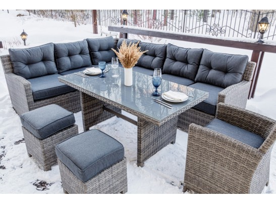 Угловой комплект Genry из искусственного ротанга в Набережных Челнах