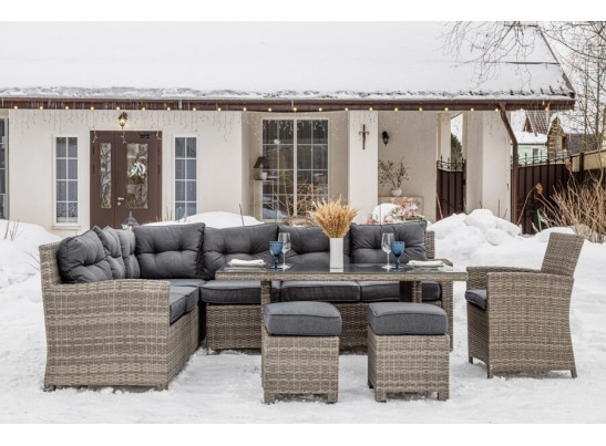 Угловой комплект Genry из искусственного ротанга в Набережных Челнах