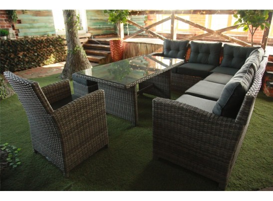Угловой комплект Genry из искусственного ротанга в Набережных Челнах