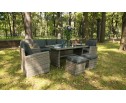 Комплект мебели ZOYA из искусственного ротанга (серый) в Набережных Челнах