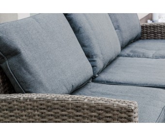 Комплект мебели ZOYA из искусственного ротанга (серый)