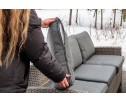 Комплект мебели ZOYA из искусственного ротанга (серый) в Набережных Челнах