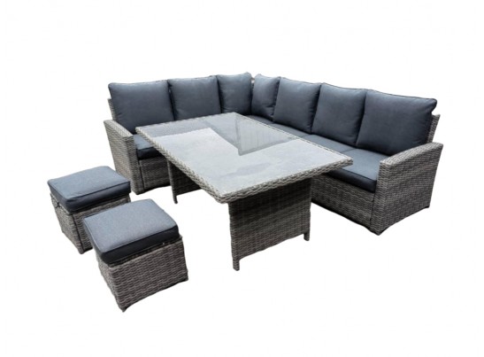 ZORRO серый комплект мебели из искусственного ротанга в Набережных Челнах