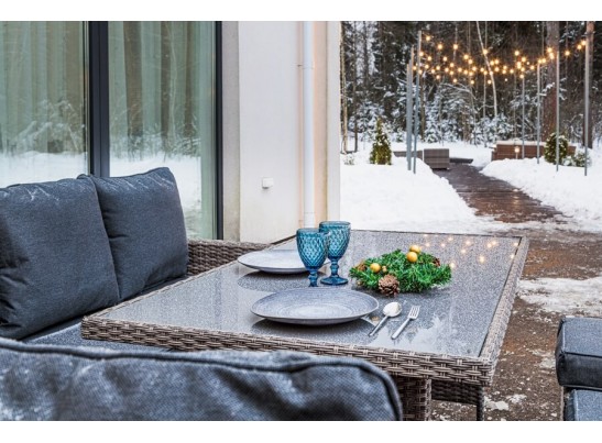 ZORRO серый комплект мебели из искусственного ротанга в Набережных Челнах