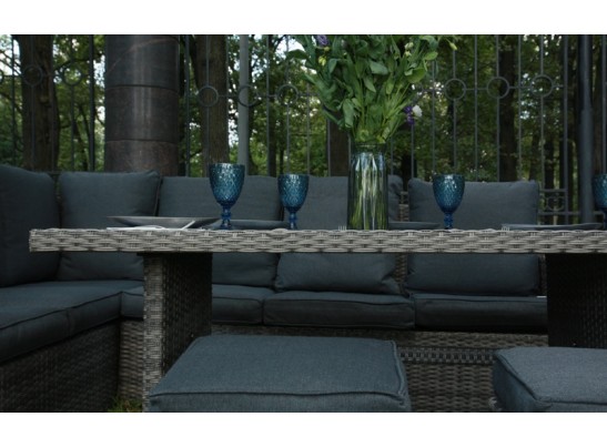 ZORRO серый комплект мебели из искусственного ротанга в Набережных Челнах