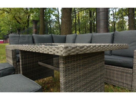 ZORRO серый комплект мебели из искусственного ротанга в Набережных Челнах